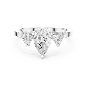 Bague délicate en or massif 10 carats pour femme - Product Image 4