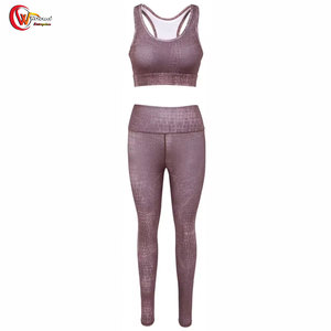 Vêtements professionnels de service OEM ensemble de yoga grande taille pour femmes ensemble de yoga respirant personnalisé pour femmes - Product Image 2