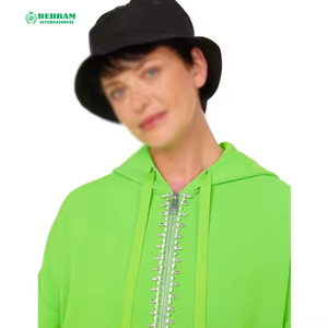 Sudaderas con Capucha Personalizadas para Hombre, Talla Grande, 100% Algodón, Bordado, Sudadera con Cierre para Invierno - Product Image 2