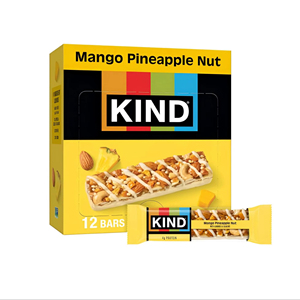 KIND Mango Pineapple <b>Nut</b> Bars 12-count - Product Image 1