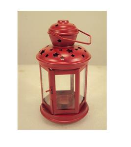 Mini linterna blanca pequeña de hierro - Product Image 2