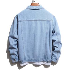 <b>Men</b> <b>Jean</b> Jacket OEM Wholesale Stylish Casual Cotton Denim Jacket Custom Design <b>for</b> <b>Men</b> - Product Image 5