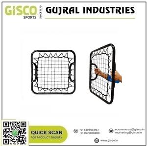 GISCO TX-400 Freestyle Catcher de qualité export indienne (Métal Noir) 520 x 520 mm pour activités d'entraînement individuel ou en groupe - Product Image 2