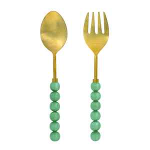 Cuchara de Café Pequeña de Diseño Innovador, Cuchara de Té Pequeña de Aleación de Zinc Plateada, Elegante Juego de Cuchara de Resina con Diseño de Cuerno, Cuchara para Ensalada - Product Image 6