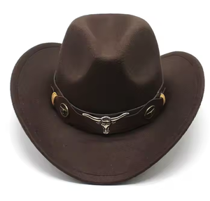 Sombreros de vaquero de último estilo Servicios OEM Sombreros de vaquero Fabricante superior Sombreros de vaquero - Product Image 1