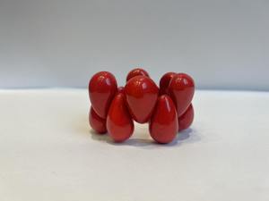 Bracelet jonc en résine multicolore, belle breloque de bijoux de mode | Fourniture de fabrication de bijoux en résine et cadeau pour elle - Product Image 3