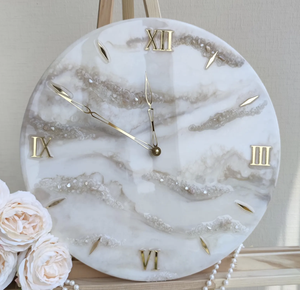 Reloj de pared de resina personalizado Reloj de resina de diseñador El mejor regalo para su amigo Reloj de pared de resina Ideas de regalo - Product Image 4