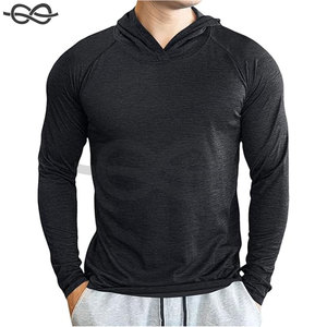 Pull-over léger à capuche pour hommes, sweat-shirt à capuche avec impression gaufrée, vêtements de sport décontractés, entraînement pour athlètes - Product Image 5