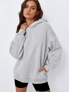 Sudadera con capucha unisex de gran tamaño con logotipo personalizado, sudadera desgastada vintage con lavado ácido y salpicaduras de pintura, jersey de calle lavado con piedra - Product Image 5