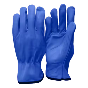 Gants de sécurité réfléchissants robustes en cuir de chèvre personnalisé haute flexibilité taille XL pour les conducteurs jardiniers soudage - Product Image 3