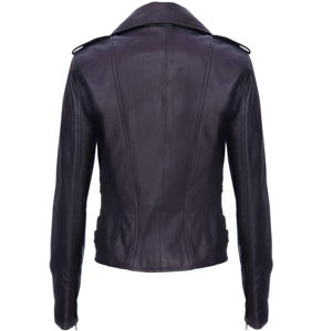 Blouson aviateur de haute qualité pour hommes et femmes, manches en cuir brodées, veste de baseball personnalisée, veste de lettreman - Product Image 5