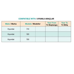 อุปกรณ์ซ่อมกระจกมองข้าง-ฟัน30ซี่สำหรับ Kia, Hyundai i30, i20, ชิ้น i10-50 - Product Image 5