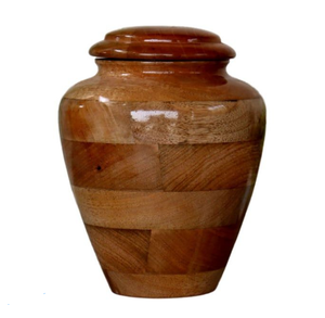 Urna Funeraria de Madera en Forma Cuadrada, Hecha a Mano, de Madera Maciza, para Guardar Cenizas Conmemorativas - Product Image 2