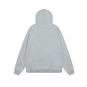 Sudadera con capucha unisex 100% de algodón suave y lisa con estampado personalizado y bordado para hombre, sudaderas con capucha y sudaderas para hombre - Product Image 2