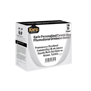 Tazza in Ceramica Personalizzata Kario, Gadget Promozionale per Bevande - Product Image 3