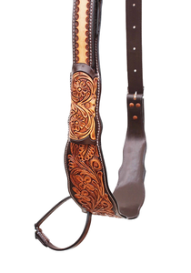 Personalizable Premium cuero Western Horse Cinch Flank Back Girth ecuestre ropa accesorio para montar occidental - Product Image 2