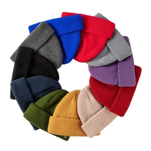 Gorros de Punto de Primera Calidad, Gorros de Color Sólido, Gorros Cálidos con Logotipo Personalizado - Product Image 5