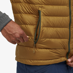OEM personalizado invierno cálido grueso hombres Gillet a prueba de viento chaqueta sin mangas chalecos tallas grandes chalecos de los hombres con tamaño personalizado y logotipo - Product Image 5