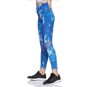 Leggings de yoga sans couture pour femmes collants de sport à contrôle du ventre pour entraînement élevé fabriqué par OEM sur mesure matériel tricoté en soie mi-vente en gros - Product Image 4