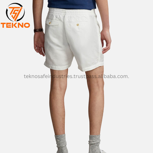 Pantalones cortos personalizados con bolsillos para hombre, pantalones de playa con estampado de patrón sólido para surf, Fitness, deportes al aire libre, uso doméstico para hombres OEM - Product Image 4
