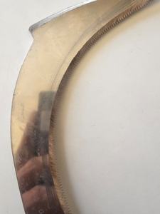 Faucille à palmier professionnelle multifonctionnelle de haute qualité Harvesting Palms, lame de 11 pouces, manche en bois et plastique, zincé - Product Image 2