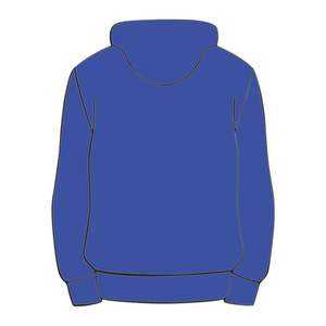 Zeta Phi Beta Blue Pullover <b>Hoodie</b> Premium Cotton Blend Greek Sorority Apparel Custom Embroidered Divine Nine HBCU Greek Life - Product Image 3