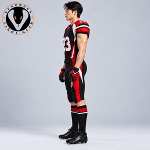 Uniforme de football américain respirant de haute qualité, combinant des tissus performants, confort athlétique, style moderne pour l'entraînement - Product Image 2