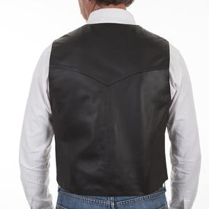 Chaleco de cuero para hombre de estilo personalizado de alta calidad, transpirable, cálido para invierno, para exteriores, ropa informal, chaleco para hombre de alta calidad - Product Image 2