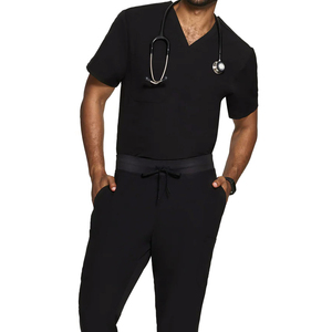 Tenues médicales confortables et écologiques unisexes, pantalons et blouses de qualité supérieure, uniformes de soins infirmiers, sur mesure pour salon de beauté - Product Image 5