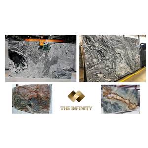 Azulejo y losa de granito exótico moderno para Villa y parque con acabados cepillados antiguos pulidos - Product Image 2