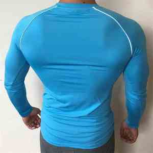 T-shirts élégants d'entraînement pour hommes, vêtements de sport, OEM et ODM, fourniture directe en usine, entraînement confortable avec logo personnalisé - Product Image 5