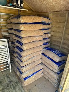 Pellets de Biomasa A1 (Haya y Pino) de 6-8 mm de Diámetro, 100% Pellets de Madera, Biocombustible, Ceniza 2%, Humedad 6%, Sistema de Calefacción, a Granel de UA - Product Image 5