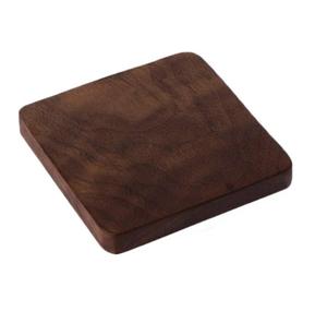 Rabeh Export Round Square Walnut <b>Bamboo</b> Coaster Custom Beer Drink Print Wooden MDF Coaster Wooden walnut coasters - Product Image 6