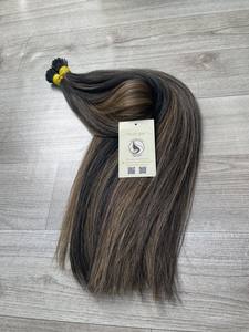 Extensiones de cabello de queratina lacio natural virgen vietnamita con punta I de queratina preunida de alta calidad suministrada por el proveedor - Product Image 5