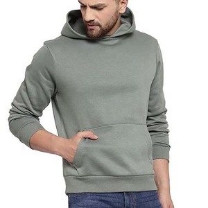 Fabricant de haute qualité broderie en relief bouffée imprimé sweats à capuche en coton pour hommes Logo personnalisé Basics sweats pour l'hiver - Product Image 5