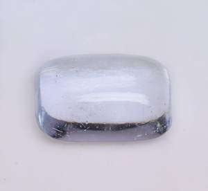 Increíble aguamarina cabujón cojín forma suelta aguamarina piedra semipreciosa espalda plana aguamarina piedra preciosa regalo para ella - Product Image 3