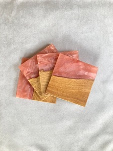 Artesanal: manteles individuales de resina epoxi para una impresionante mesa Madera y marea: hermosos posavasos de resina de madera para cualquier ocasión - Product Image 6