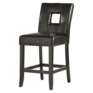 Tabourets en métal modernes avec revêtement en tissu Pieds élégants enduits noirs de haute qualité pour chambre à coucher Gym Appartement Hôtel Home Living - Product Image 2