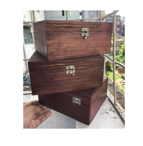 Excelente Caja de Almacenamiento de Madera, Precios Más Bajos, Caja de Regalo de Madera Ecológica, Estuche con Logotipo Grabado Personalizado - Product Image 4