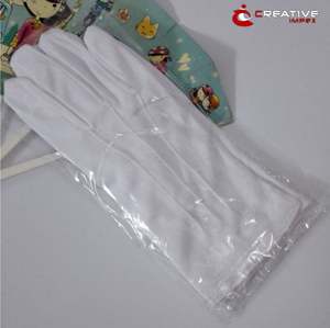 Logotipo personalizado Ceremonial 100% Algodón Blanco Masónico Iglesia Guantes Transpirable Durable Estiramiento Largo MUÑECA - Product Image 4