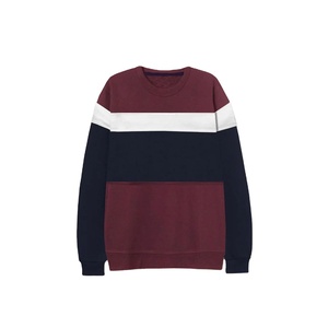 เสื้อสเวตเชิ้ตแขนยาวผู้ชายสำหรับฤดูหนาว ดีไซน์ใหม่ ผ้าฝ้าย 100% ย้อมสีพื้น ป้ายกำกับสั่งทำ ไซส์ XS - Product Image 1