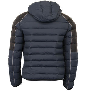 Estilo personalizado hombres niños pequeños reversible resistente al agua empacable brillante con capucha Puffer Coat hombre burbuja chaqueta aislada Club Coat - Product Image 2