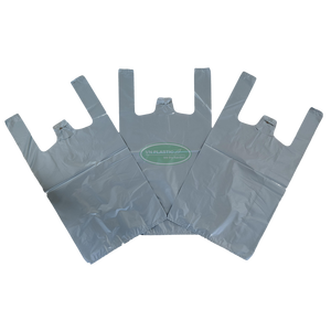 Wholesale Custom Black Zipper <b>Bag</b> <b>Compostable</b> T-Shirt Carrier 'Thank You' Print Supermarkets' Wholesale Custom <b>Bag</b> Plastic <b>Bag</b> - Product Image 6