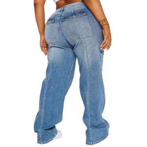 Pantalones Casuales de Diseño Moderno para Mujer, Temporada de Otoño, Cintura Media, Antipilling, Estilo Elegante para Moda Urbana - Product Image 2