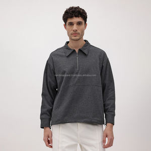 Sweat-shirts personnalisés Nardon Apparel 100% coton 320 grammes Sweat-shirt pour homme Sweat-shirt de haute qualité Vente en gros Poids lourd - Product Image 5