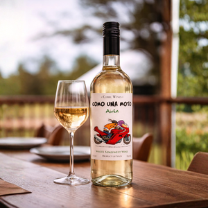 Como Una Moto - Vino Blanco Semidulce 100% Airen 11% ABV Vino Blanco Español 750ml - Product Image 2