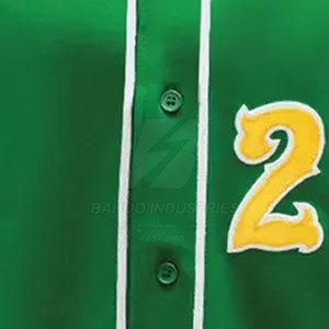High Quality Custom Made Breathable Polyester Baseball Uniform Jersey Team <b>Wear</b> Hot Selling - Product Image 6