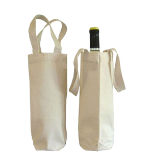 Sac 1 bouteille en jute bon marché - Product Image 1