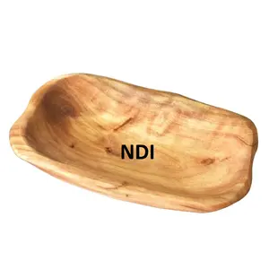 Superior Quality <b>Nut</b> <b>Cracker</b> Snacks Serving Bowl Custom Made Decorative Serving Bowl for Natural Finishing Soup Serving Bowl - Product Image 1