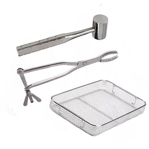 Ensemble d'instruments orthopédiques personnalisés Source d'alimentation manuelle comprenant une pince de maintien des os et un kit chirurgical en métal et acier à languette osseuse - Product Image 1